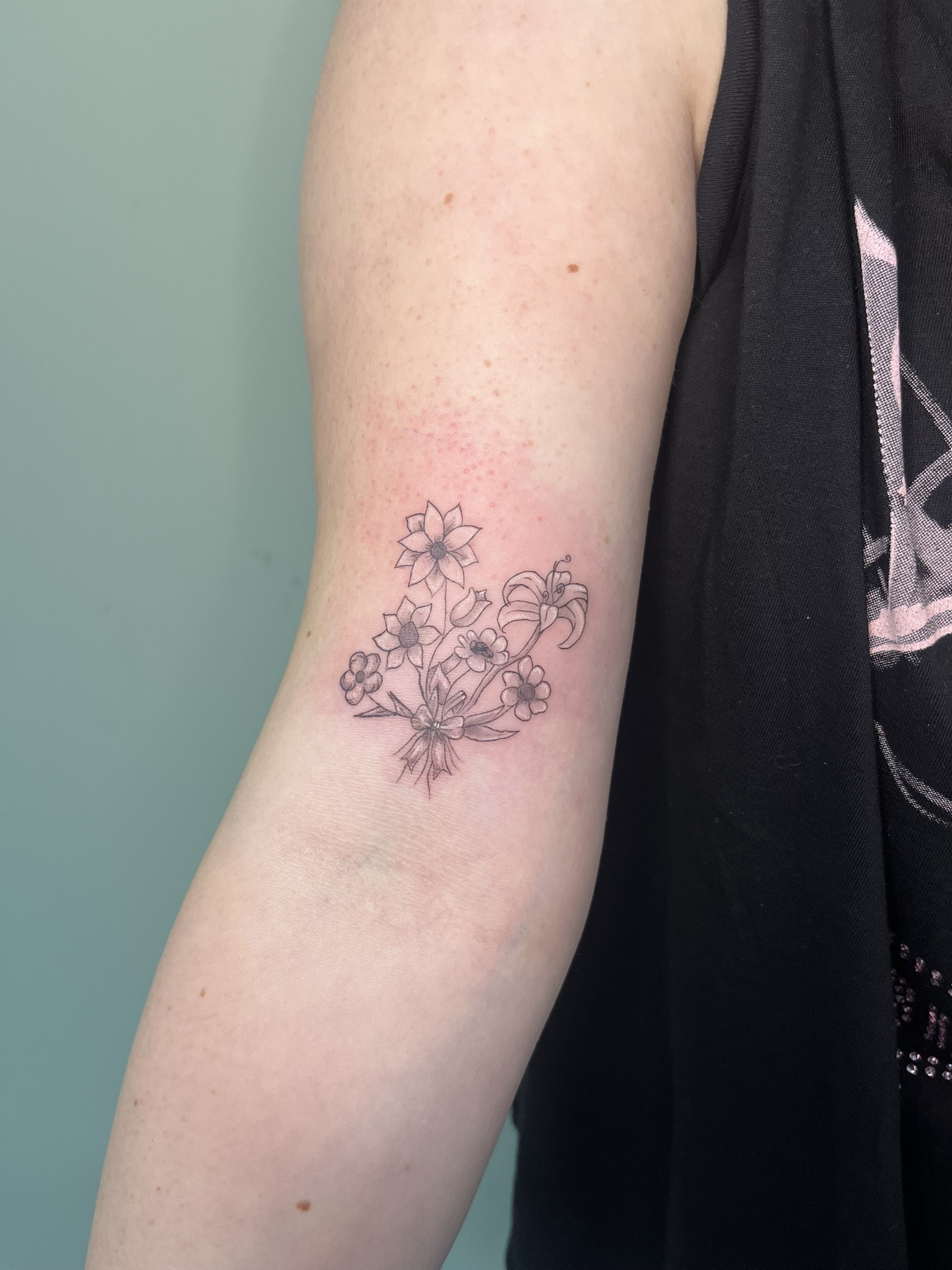 flowers tattoo