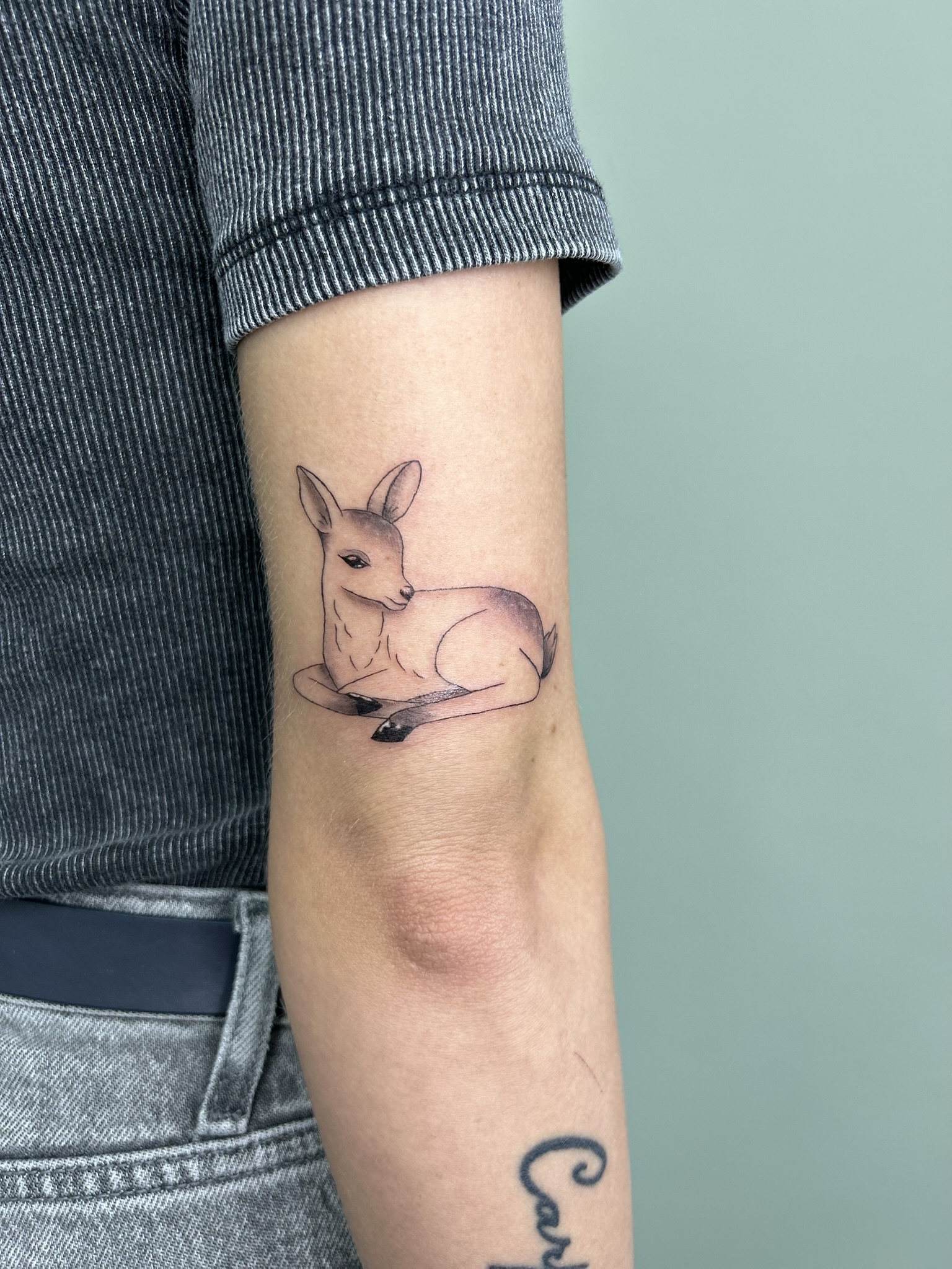 Little deer tattoo